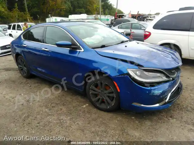 2015 Chrysler 200 1C3CCCAB0FN582543 — photo 1 de la vente Iaai
