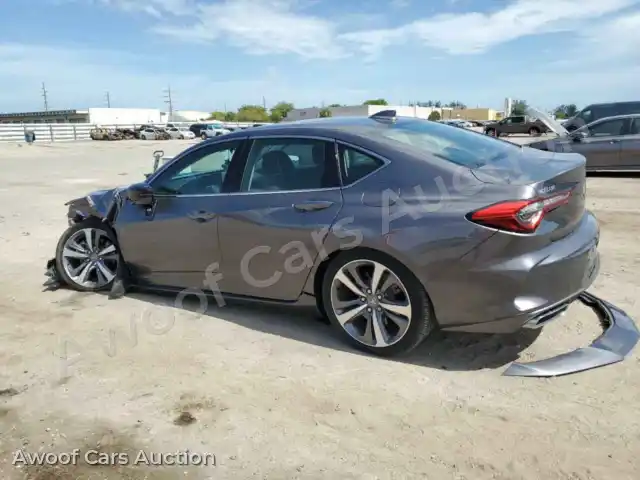 2021 Acura TLX 19UUB5F67MA005590 — photo 2 de la vente Copart