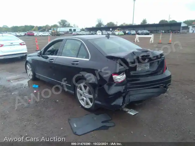 2013 Mercedes-Benz C-Class WDDGF8ABXDA840997 — Iaai auction photo 3