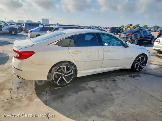 2019 Honda Accord 1HGCV1F33KA106916 — Copart auction photo 3