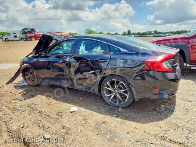2019 Honda Civic 19XFC2F84KE211772 — photo 2 de la vente Copart