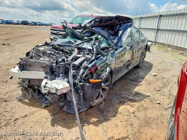 2019 Honda Civic 19XFC2F84KE211772 — photo 1 de la vente Copart
