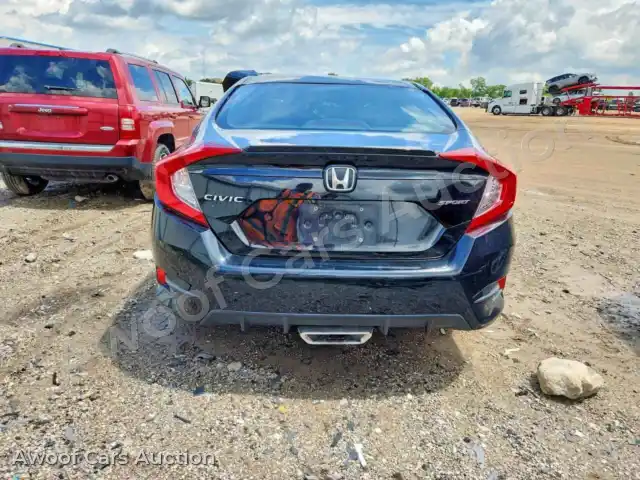 2019 Honda Civic 19XFC2F84KE211772 — photo 6 de la vente Copart
