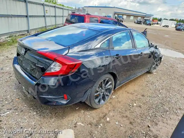 2019 Honda Civic 19XFC2F84KE211772 — photo 3 de la vente Copart