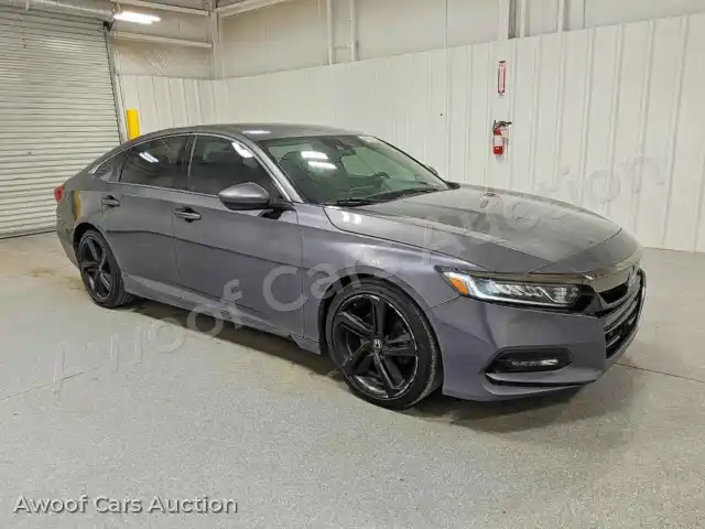 2018 Honda Accord 1HGCV1F37JA263668 — photo 4 de la vente Copart