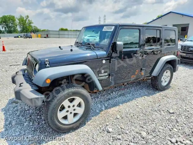 2010 Jeep Wrangler 1J4BA3H17AL183881 — Copart auction photo 1