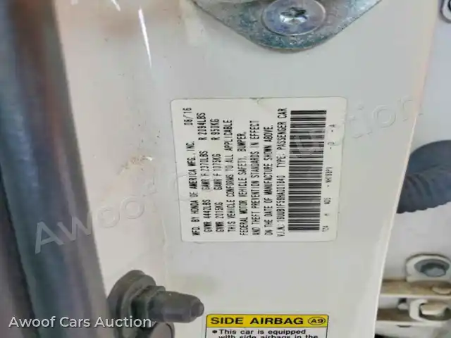 2017 Acura TLX 19UUB1F59HA001840 — Copart auction photo 12