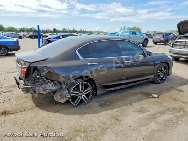 2017 Honda Accord 1HGCR2F5XHA035220 — Copart auction photo 3