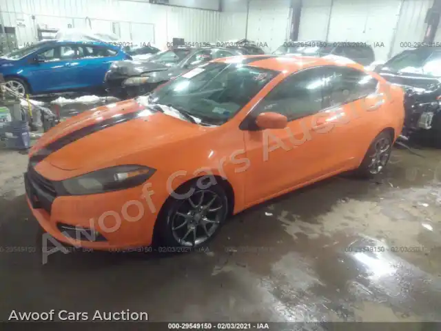 2014 Dodge Dart 1C3CDFBB6ED701973 — Iaai auction photo 2