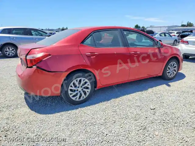 2018 Toyota Corolla 2T1BURHE0JC035369 — Copart auction photo 3
