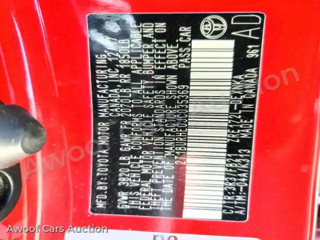 2018 Toyota Corolla 2T1BURHE0JC035369 — Copart auction photo 12