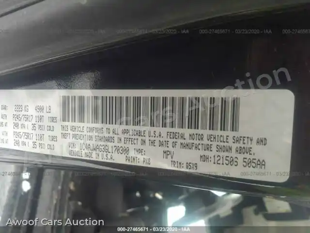2016 Jeep Wrangler 1C4AJWAG3GL170300 — Iaai auction photo 9
