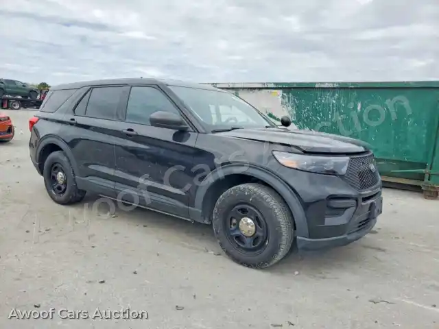 2021 Ford Explorer 1FM5K8AW0MNA13823 — hoton gwanjo Copart na 4