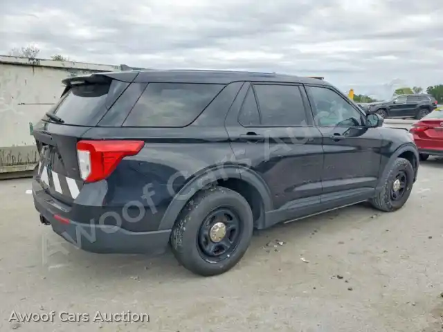 2021 Ford Explorer 1FM5K8AW0MNA13823 — hoton gwanjo Copart na 3
