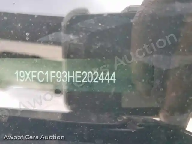 2017 Honda Civic 19XFC1F93HE202444 — photo 13 de la vente Copart