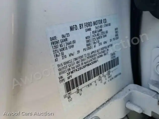 2023 Ford Mustang 3FMTK2SU6PMA50861 — Copart auction photo 14