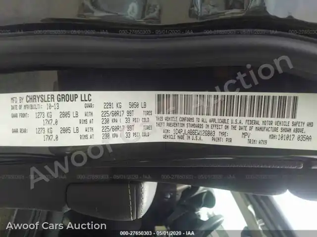 2014 Jeep Cherokee 1C4PJLAB6EW126803 — Iaai auction photo 9