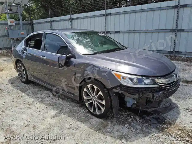 2017 Honda Accord 1HGCR2F55HA163610 — Copart auction photo 4