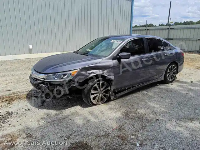 2017 Honda Accord 1HGCR2F55HA163610 — Copart auction photo 1