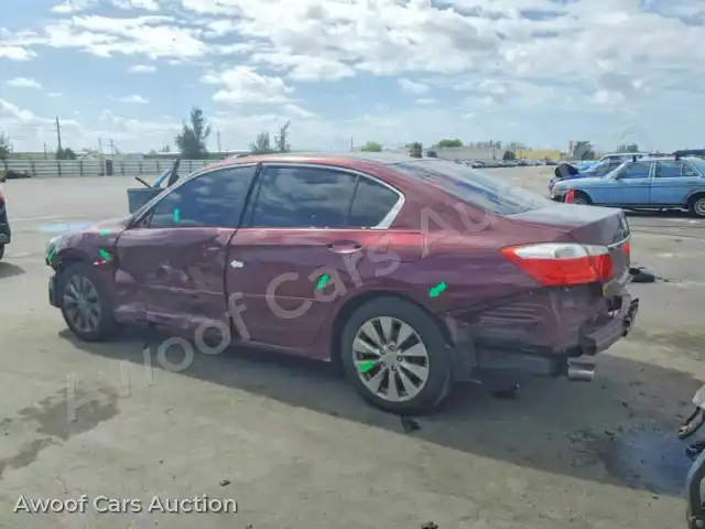 2013 Honda Accord 1HGCR3F86DA009577 — photo 2 de la vente Copart