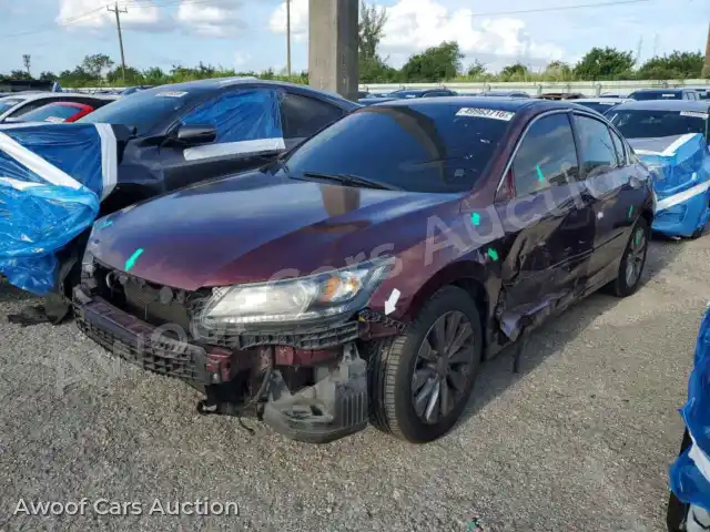 2013 Honda Accord 1HGCR3F86DA009577 — photo 1 de la vente Copart