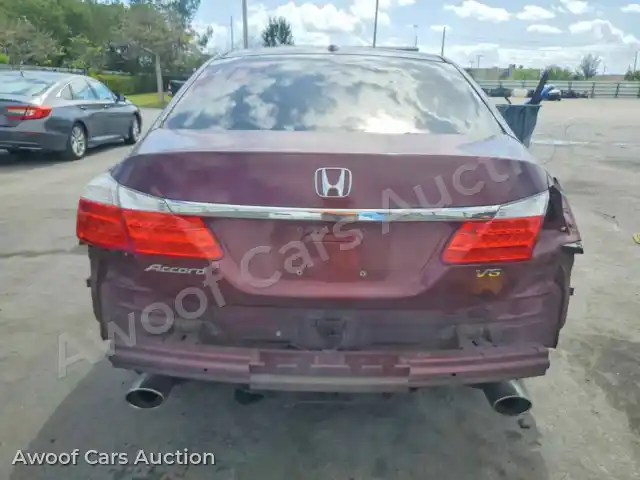 2013 Honda Accord 1HGCR3F86DA009577 — photo 6 de la vente Copart