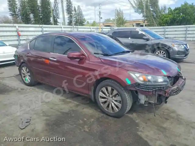 2013 Honda Accord 1HGCR3F86DA009577 — photo 4 de la vente Copart