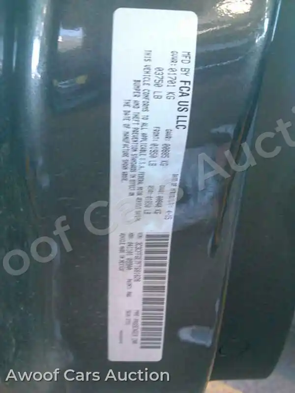 2015 Fiat 500E 3C3CFFGE7FT681628 — photo 6 de la vente Manheim