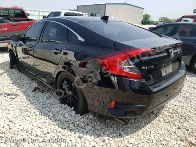 2017 Honda Civic 19XFC1F70HE005262 — Copart auction photo 2