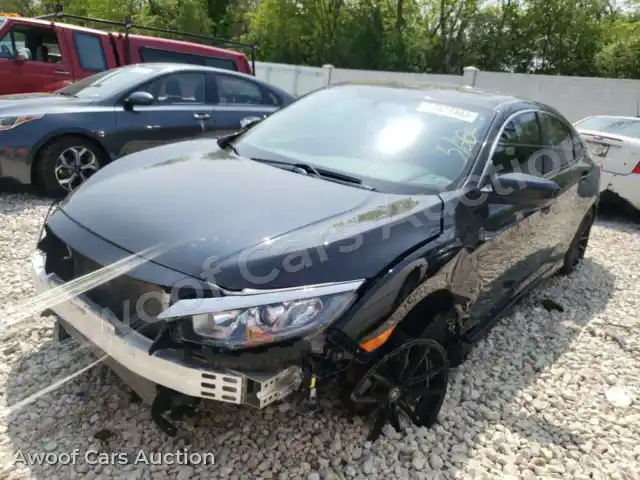 2017 Honda Civic 19XFC1F70HE005262 — Copart auction photo 1