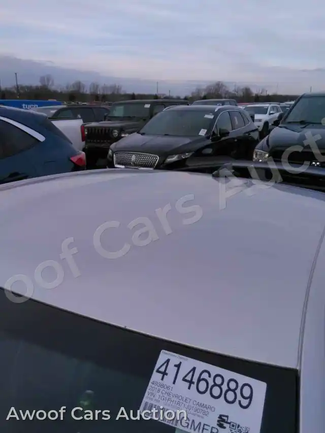 2018 Chevrolet Camaro 1G1FH1R71J0190782 — hoton gwanjo Manheim na 17
