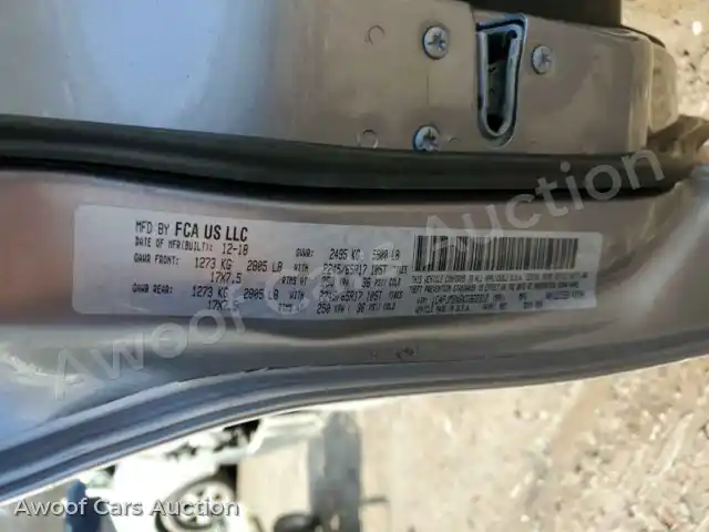 2019 Jeep Cherokee 1C4PJMBX6KD362312 — hoton gwanjo Copart na 12