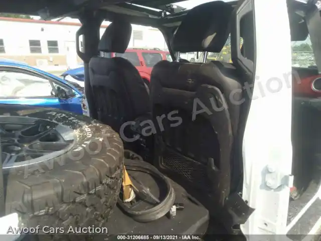 2021 Jeep Wrangler 1C4HJXFG7MW507378 — Iaai auction photo 8