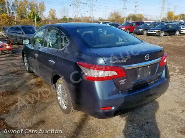 2013 Nissan Sentra 3N1AB7APXDL741254 — hoton gwanjo Copart na 3