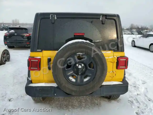 2021 Jeep Wrangler 1C4GJXAN5MW680091 — hoton gwanjo Copart na 6