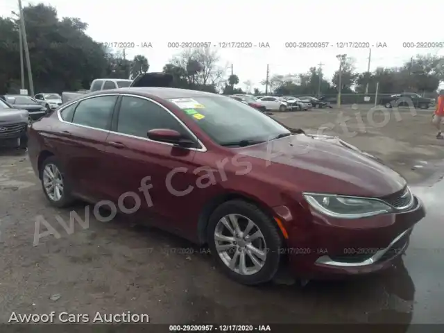 2015 Chrysler 200 1C3CCCAB9FN594416 — photo 1 de la vente Iaai