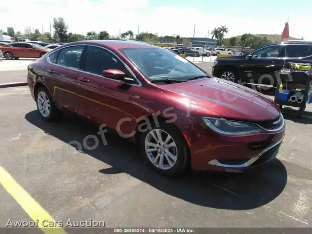 2015 Chrysler 200 1C3CCCAB9FN594416 — photo 1 de la vente Iaai