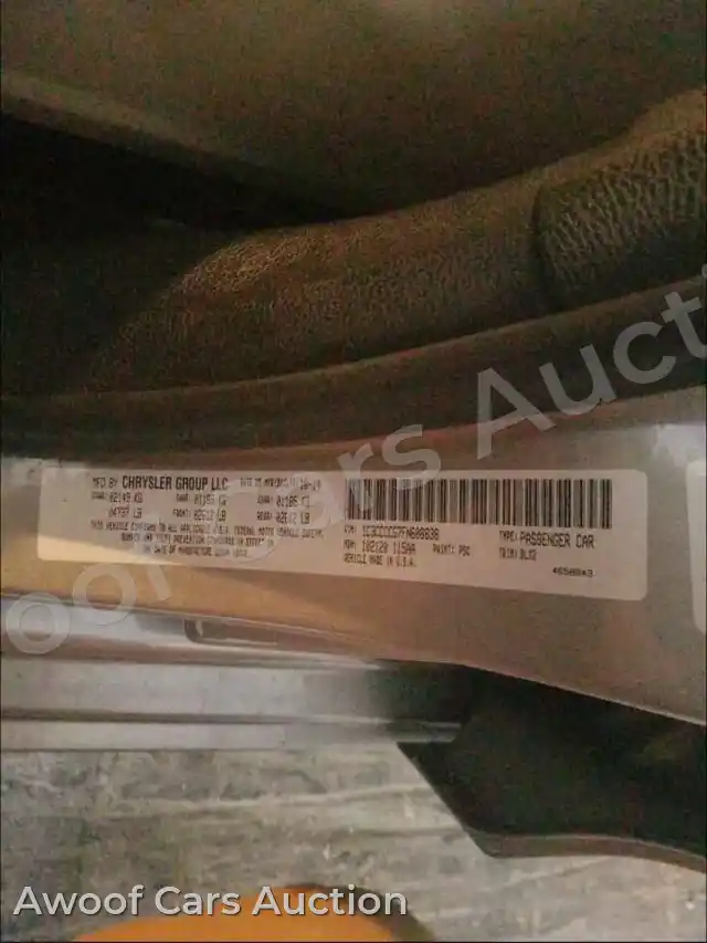 2015 Chrysler 200 1C3CCCCG7FN608838 — Copart auction photo 10