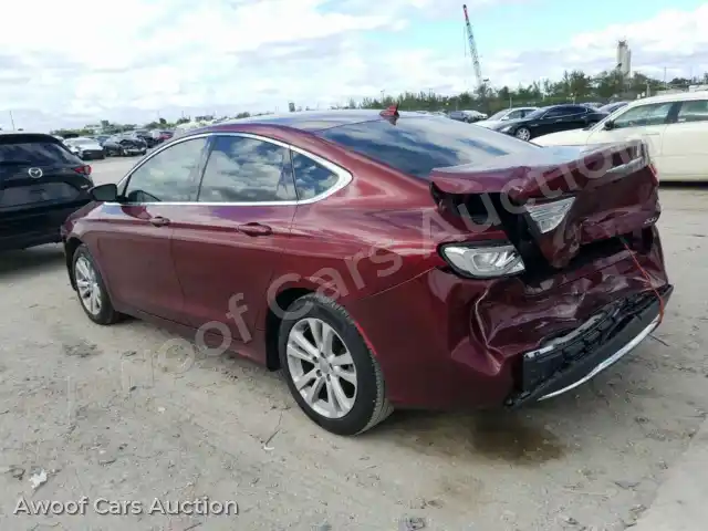 2015 Chrysler 200 1C3CCCAB7FN685541 — photo 3 de la vente Copart