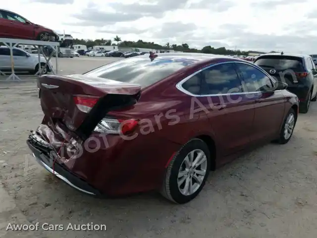 2015 Chrysler 200 1C3CCCAB7FN685541 — photo 4 de la vente Copart
