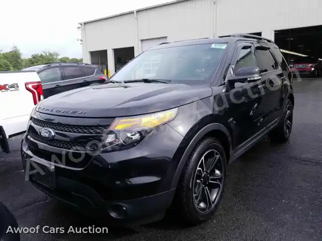 2015 Ford Explorer 1FM5K8GT7FGC32590 — Manheim auction photo 1