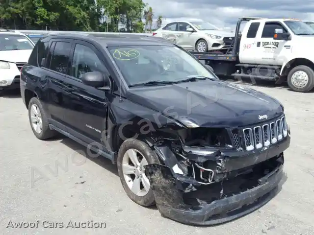 2012 Jeep Compass 1C4NJCBA0CD661003 — Copart auction photo 1