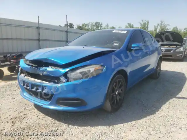 2015 Dodge Dart 1C3CDFAA6FD434182 — photo 2 de la vente Copart