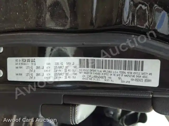 2017 Jeep Cherokee 1C4PJLAB9HW548679 — Copart auction photo 10