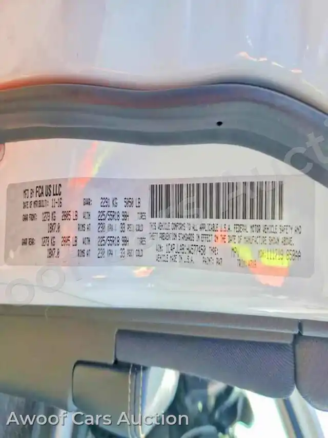 2017 Jeep Cherokee 1C4PJLAB1HW577450 — Copart auction photo 12