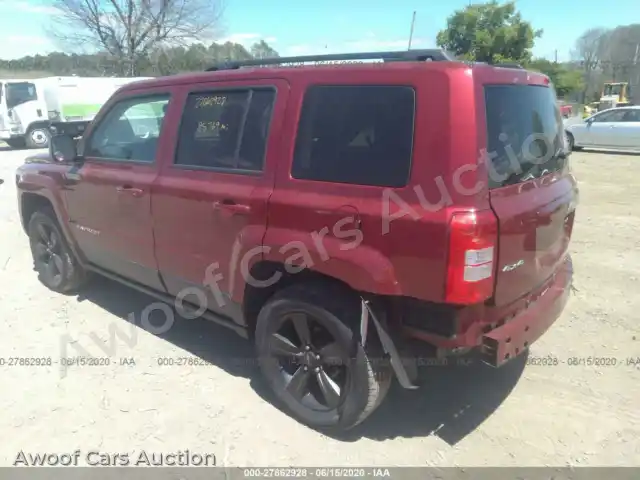 2016 Jeep Patriot 1C4NJRFBXGD692903 — Iaai auction photo 3