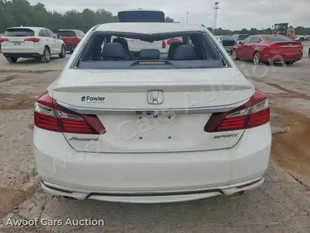 2016 Honda Accord 1HGCR2F58GA128087 — Copart auction photo 6