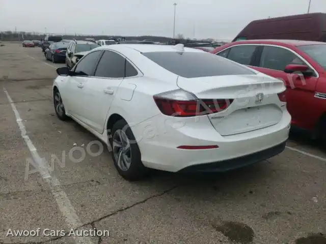 2020 Honda Insight 19XZE4F55LE014636 — Copart auction photo 3