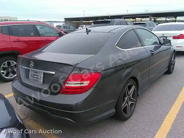 2012 Mercedes-Benz C-Class WDDGJ4HB1CF914418 — Manheim auction photo 2