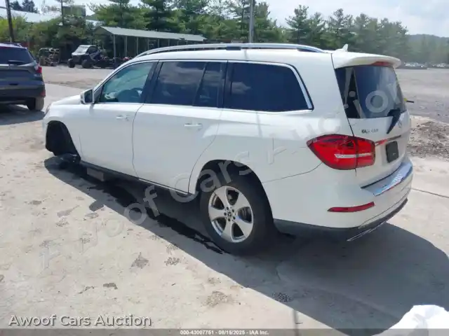 2017 Mercedes-Benz GLS 450 4JGDF6EEXHA927399 — hoton gwanjo Iaai na 3